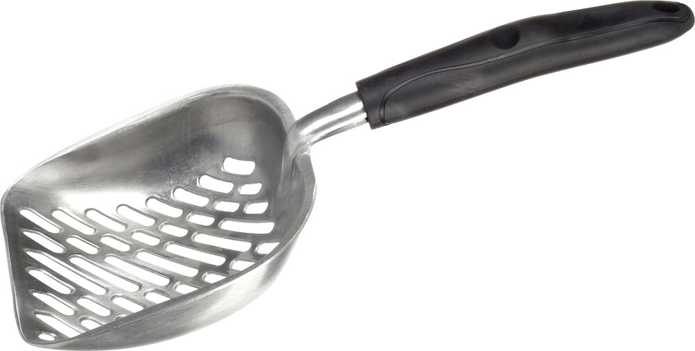 Kattenbakschep Zora Zilver &amp; Zwart