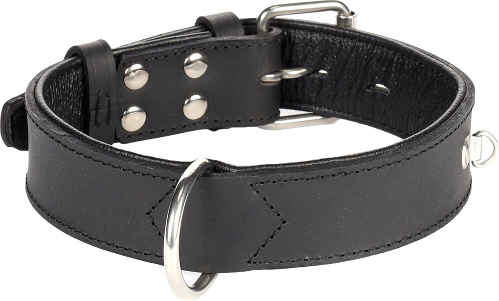 Halsband Gevoerd Breed Seattle Zwart