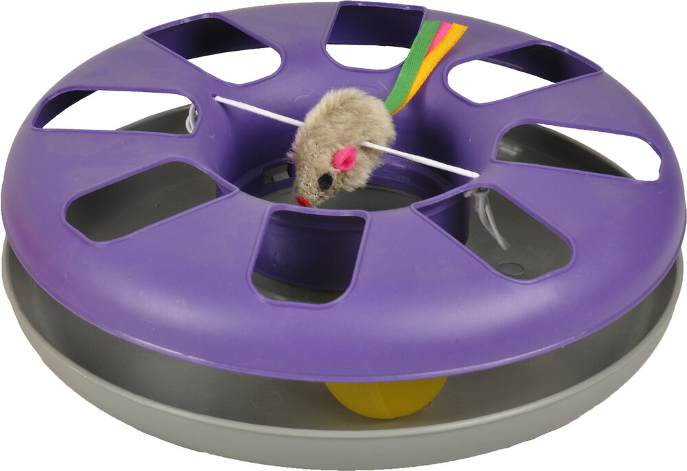 Speelgoed Kitty Ballenbaan met bal Meerdere kleuren