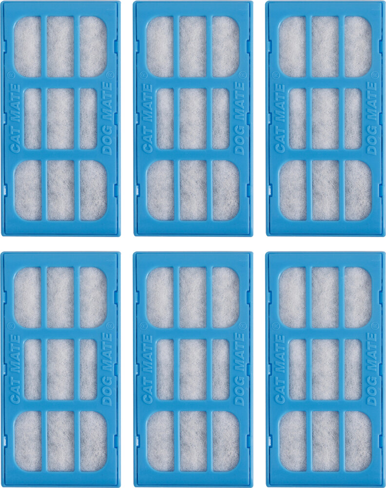 Filter Drinkfontein Cat Mate Rechthoekig Blauw