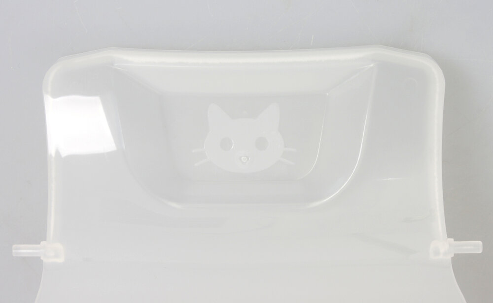 Vervangdeur voor kattentoilet Trini Transparant