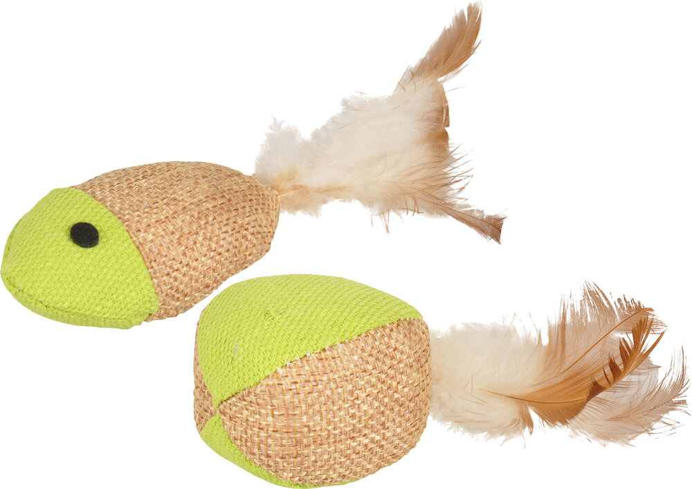 Speelgoed Juty Bal &amp; Vis Lichtbruin