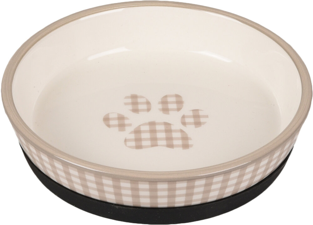 Eet- en drinkpot Mylo Rond Beige &amp; Wit
