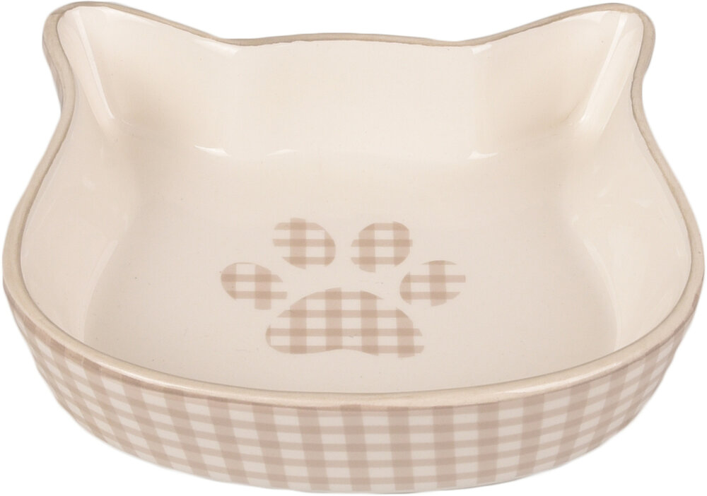 Eet- en drinkpot Mylo Beige &amp; Wit