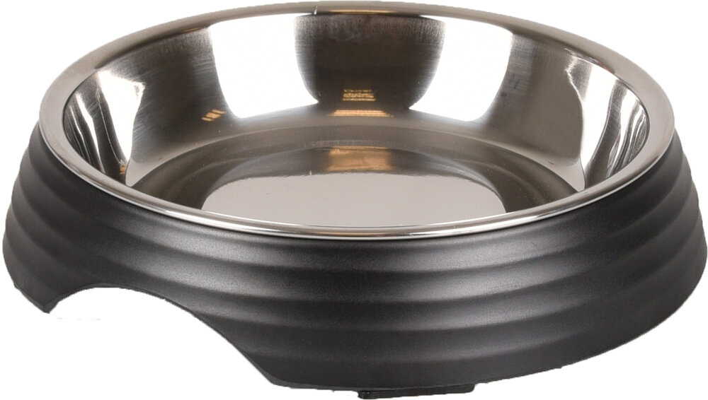 Eet- en drinkpot Aschau Rond Zwart &amp; Zilver