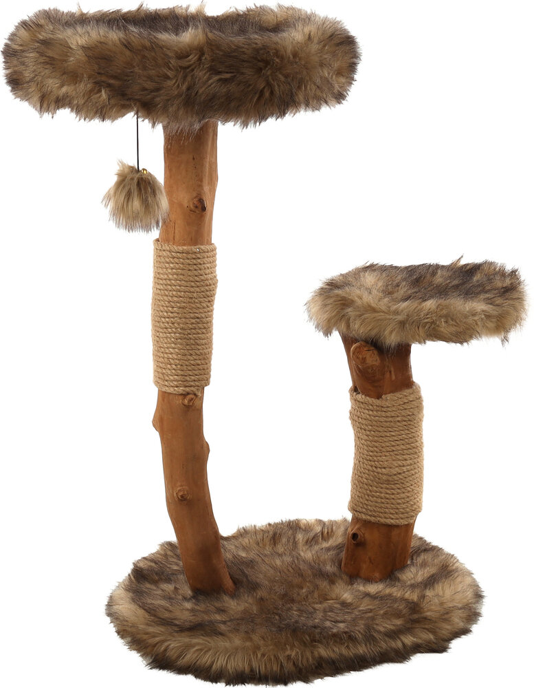 Krabpaal Betula 2 Bruin &amp; Naturel