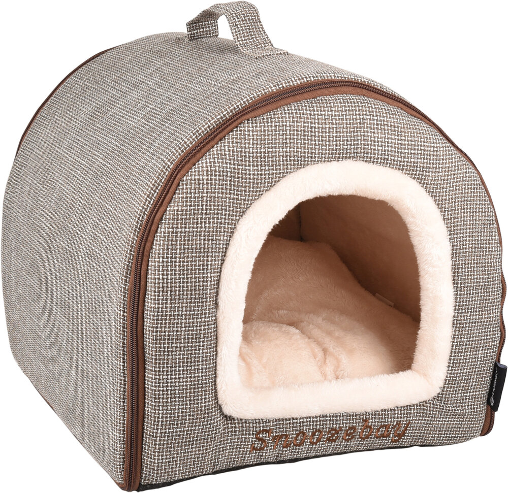 Slaapplaats Snoozebay Ovaal Bruin &amp; Creme