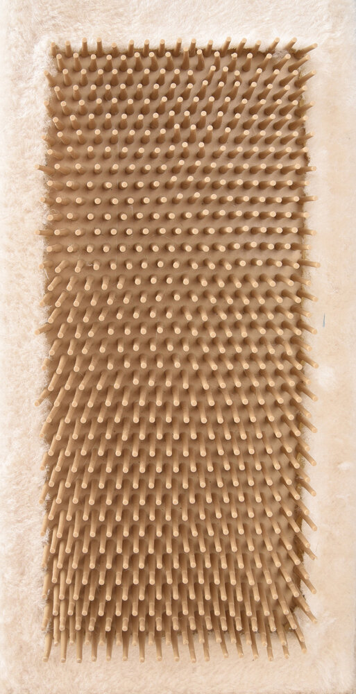 Krabpaal Tessa Creme &amp; Naturel