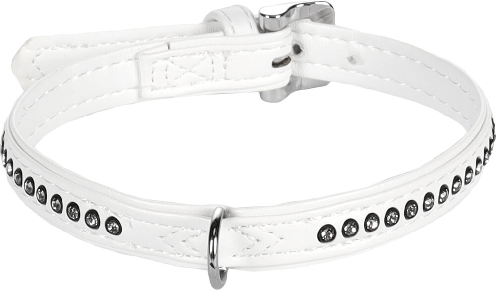 Halsband Gevoerd Monte Carlo Wit