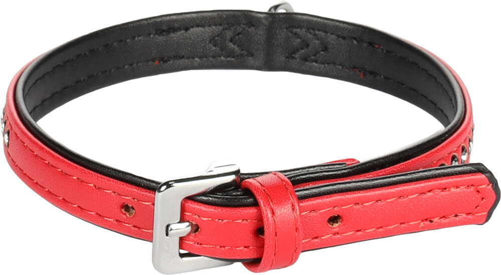 Halsband Gevoerd Monte Carlo Rood