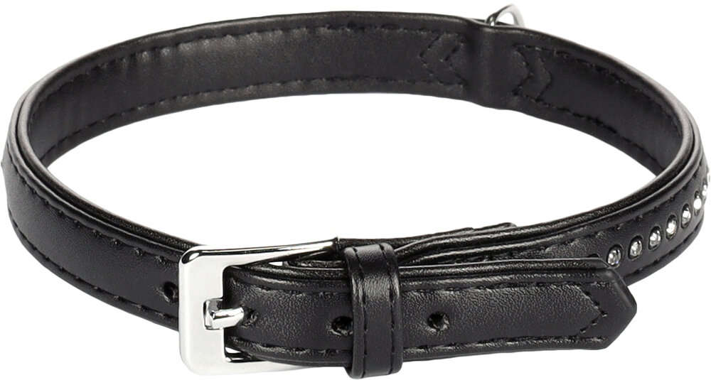 Halsband Gevoerd Monte Carlo Zwart