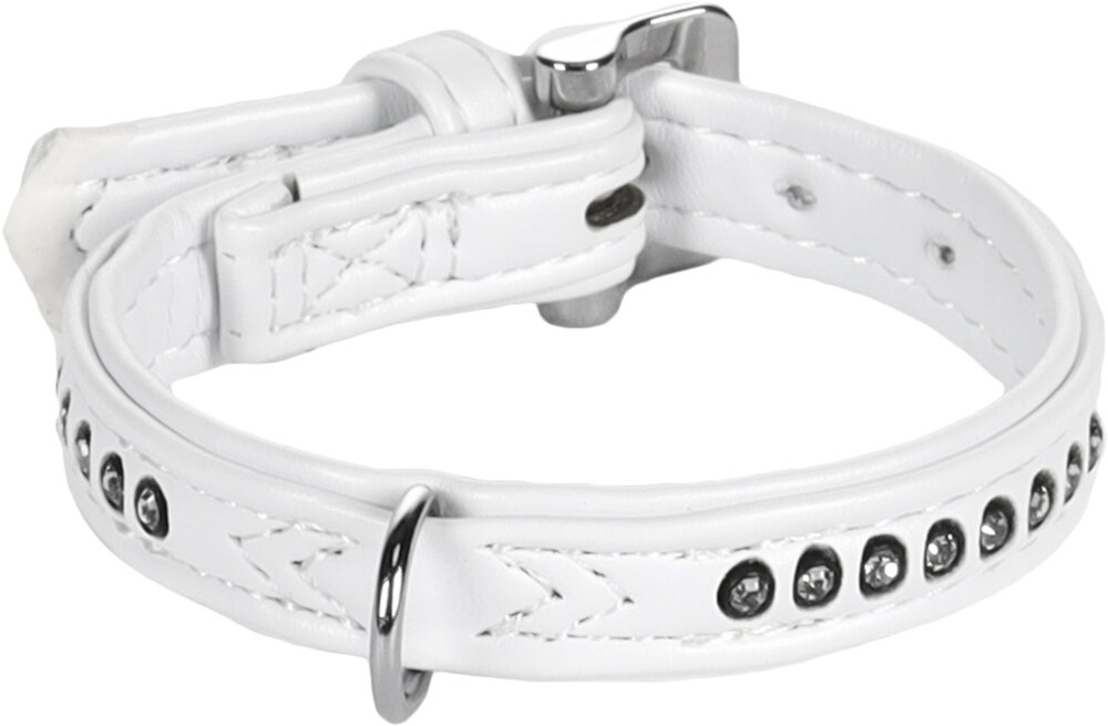 Halsband Gevoerd Monte Carlo Wit