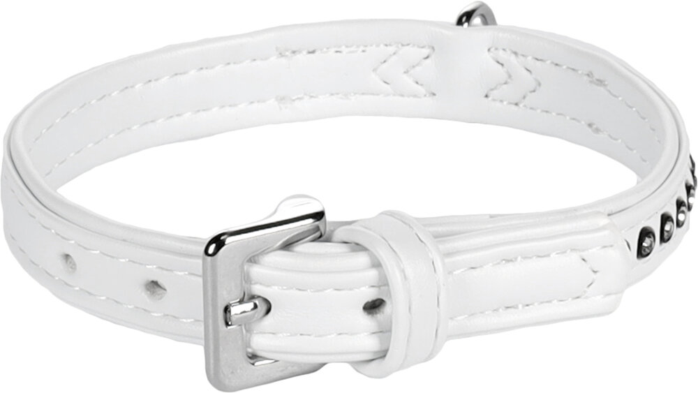 Halsband Gevoerd Monte Carlo Wit