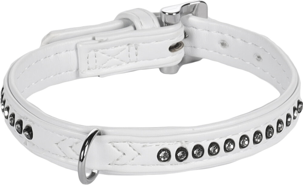 Halsband Gevoerd Monte Carlo Wit