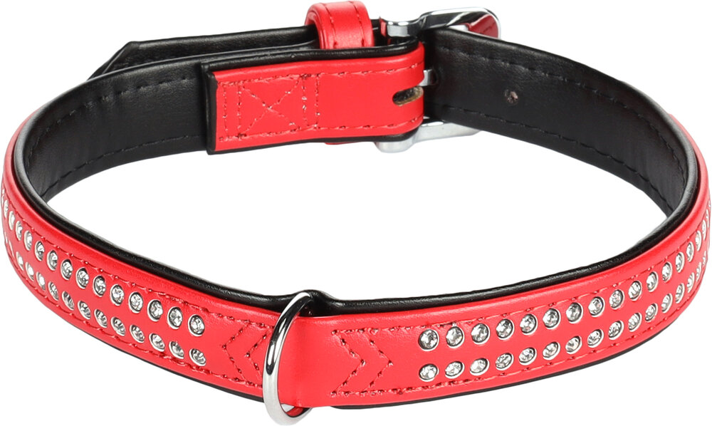 Halsband Gevoerd Monte Carlo Rood