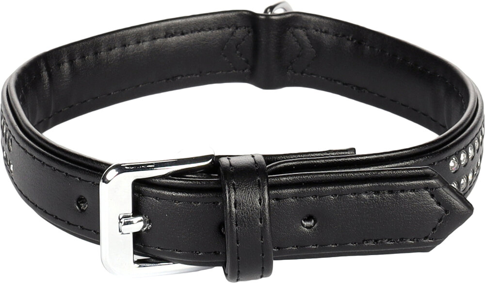 Halsband Gevoerd Monte Carlo Zwart