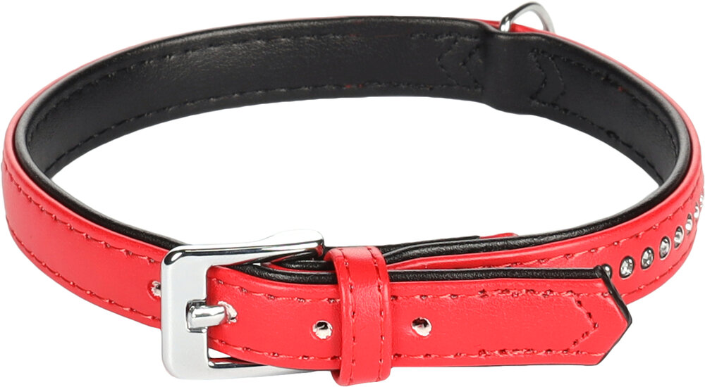 Halsband Gevoerd Monte Carlo Rood