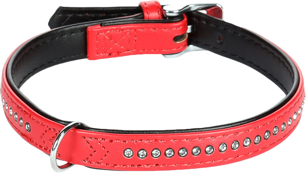 Halsband Gevoerd Monte Carlo Rood