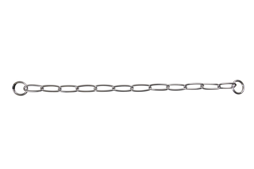 Anti-trek halsband Toppo Zilver