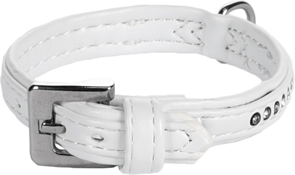 Halsband Gevoerd Monte Carlo Wit