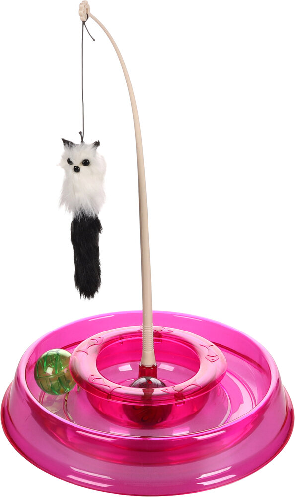 Speelgoed Tibo met bal Roze