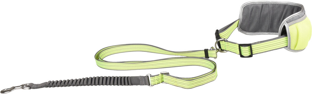 Jogginglijn met heupriem Rono Fluo geel