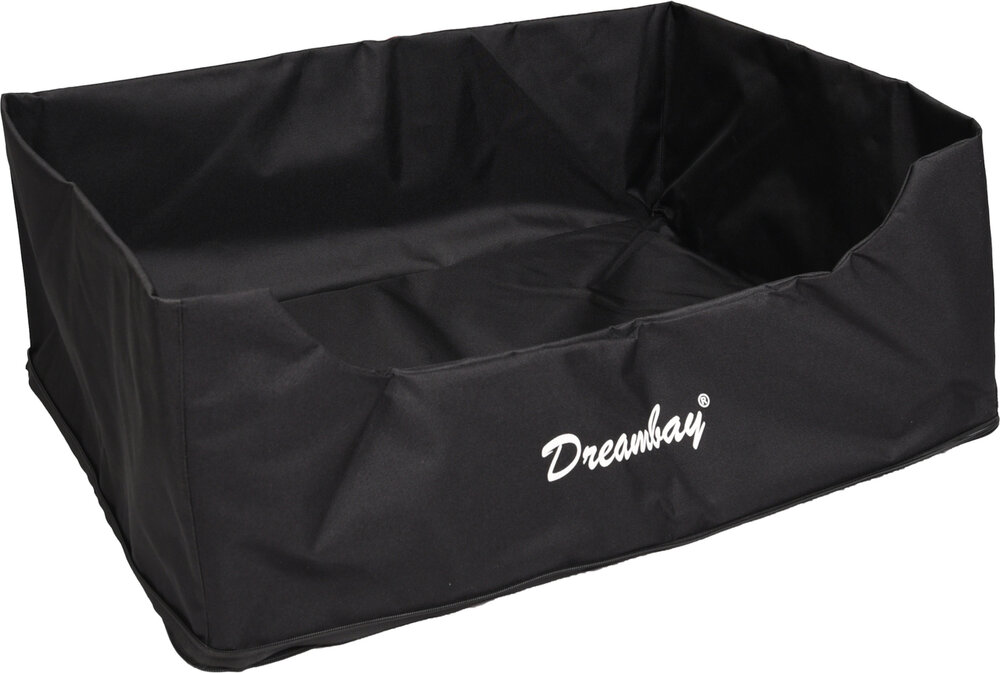 Overtrek voor mand Dreambay Rechthoekig Zwart