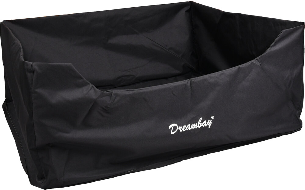 Overtrek voor mand Dreambay Rechthoekig Zwart