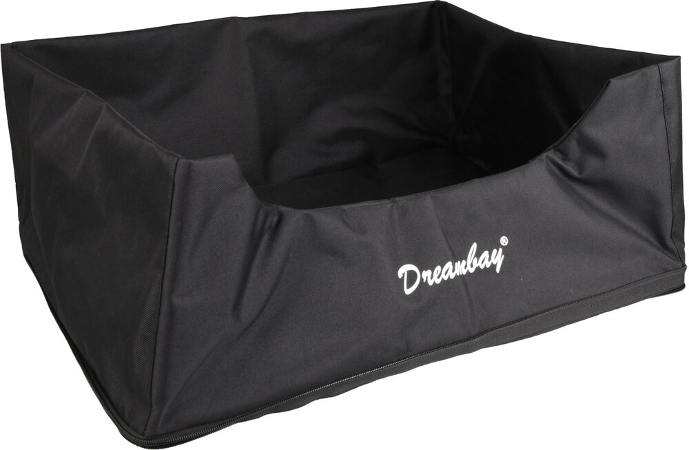 Overtrek voor mand Dreambay Rechthoekig Zwart
