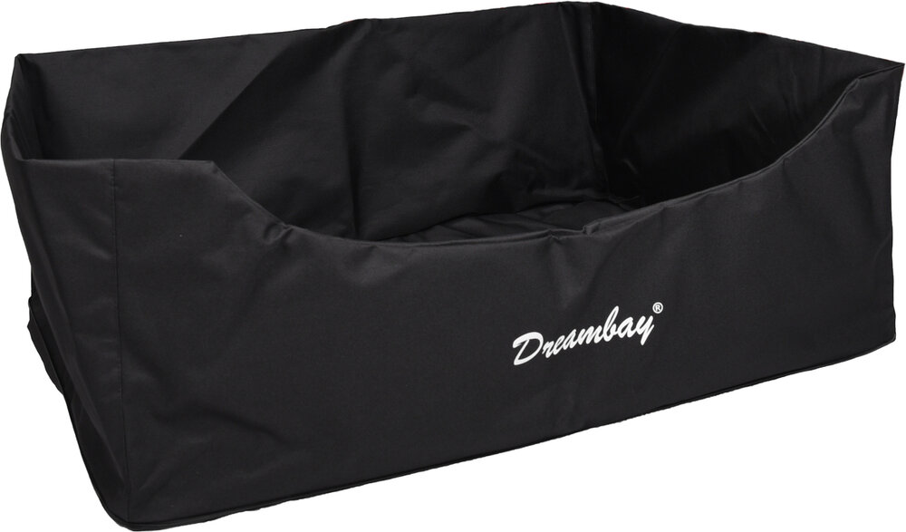 Overtrek voor mand Dreambay Rechthoekig Zwart