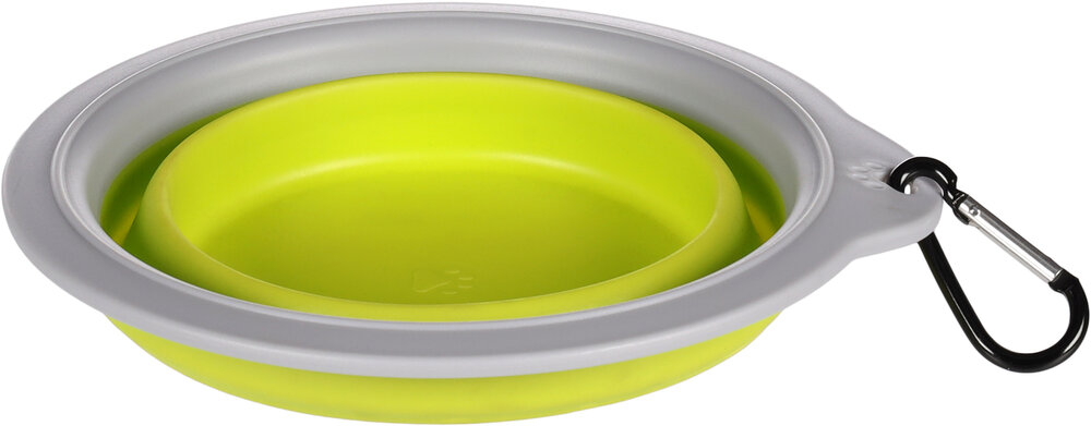 Eet- en drinkpot Bubo Rond Groen &amp; Grijs