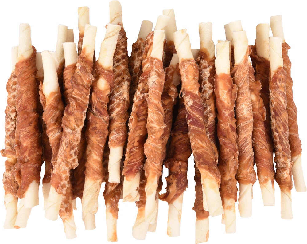 Snack R&#039;Hide Staaf Wit met eend 12cm 10-12gr / 30 st 350g