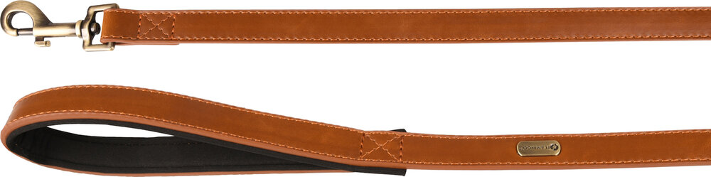 Looplijn met neopreen Lyabo Cognac