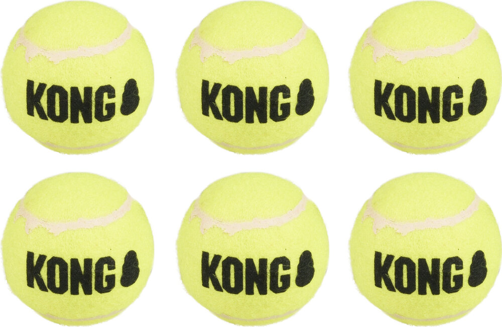 Kong Speelgoed SqueakAir Bal Geel