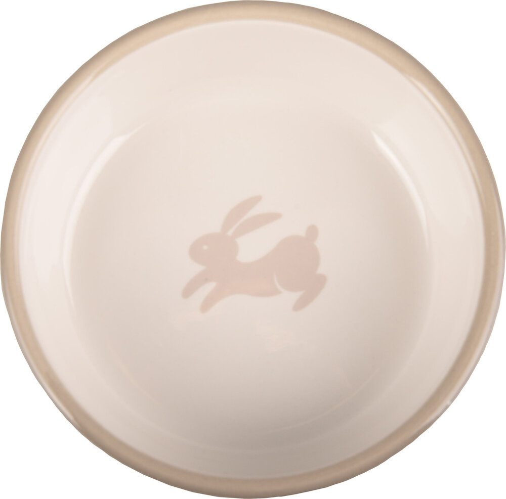 Eet- en drinkpot Mylo Rond Beige &amp; Wit