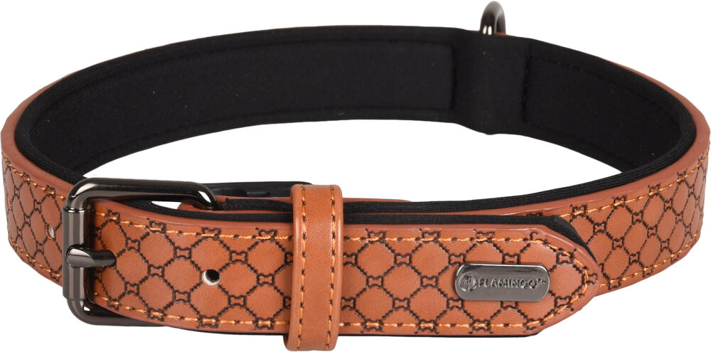 Halsband met neopreen Patti Bruin