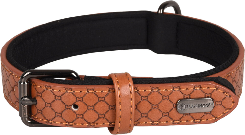 Halsband met neopreen Patti Bruin