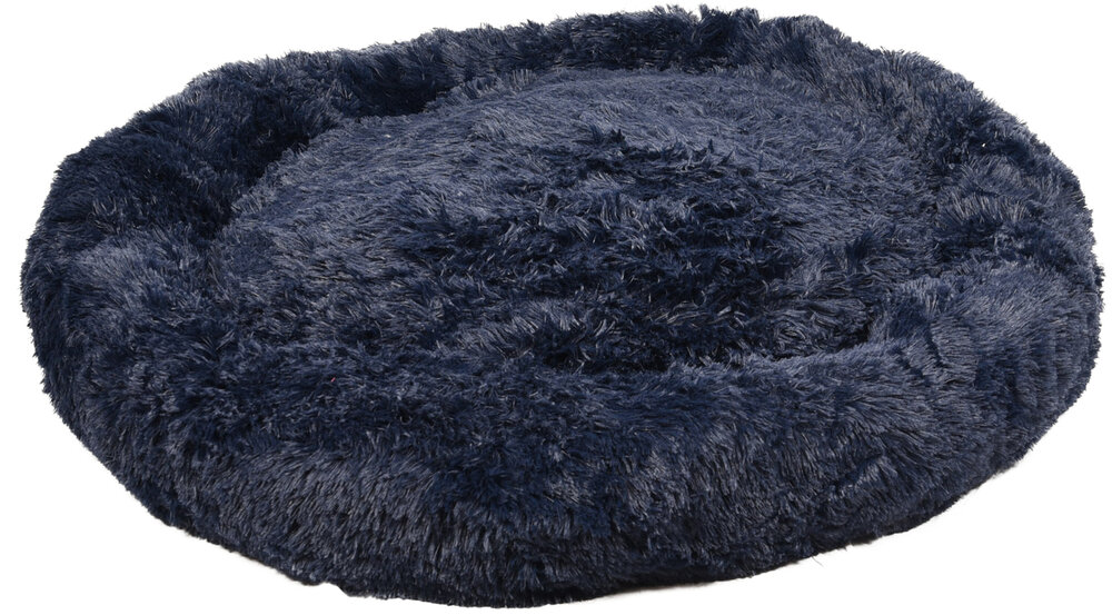 Mand Krems Rond Donkerblauw