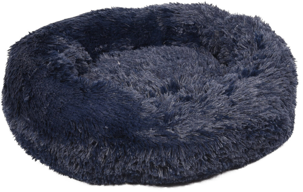 Mand Krems Rond Donkerblauw