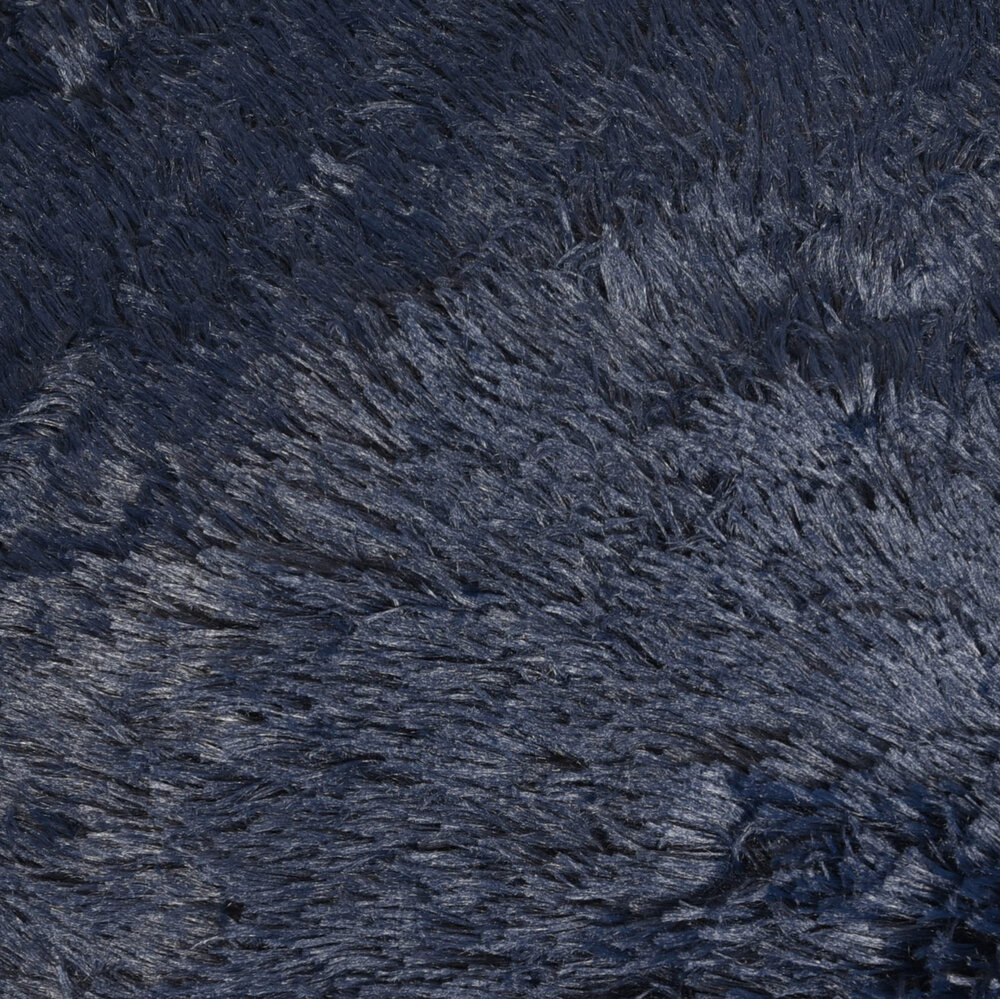 Mand Krems Rond Donkerblauw