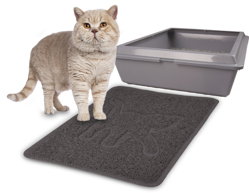 Kattenbakmat Rosie Matti Grijs