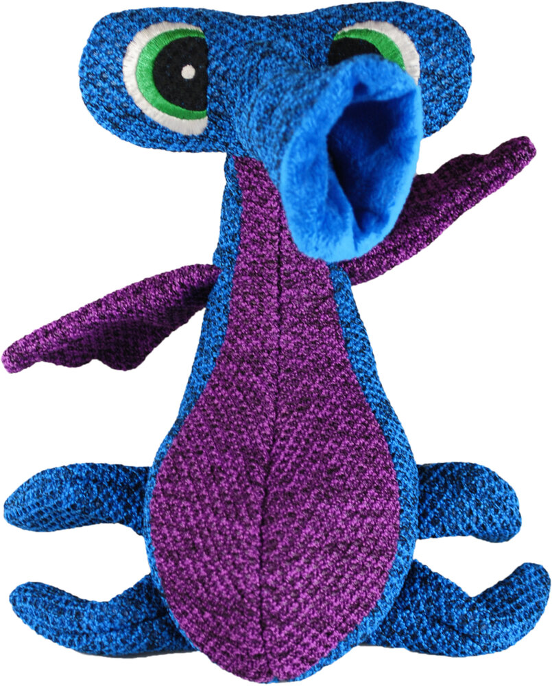 Kong&not;&AElig; Speelgoed Woozles Alien Blauw &amp; Paars