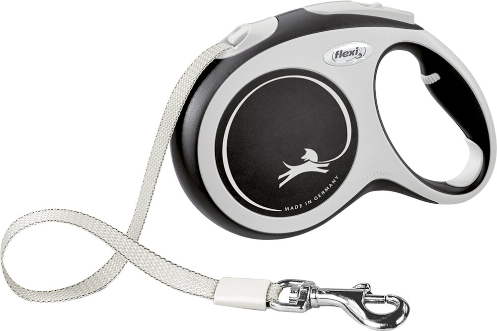 Flexi Rollijn New Comfort Band Zwart