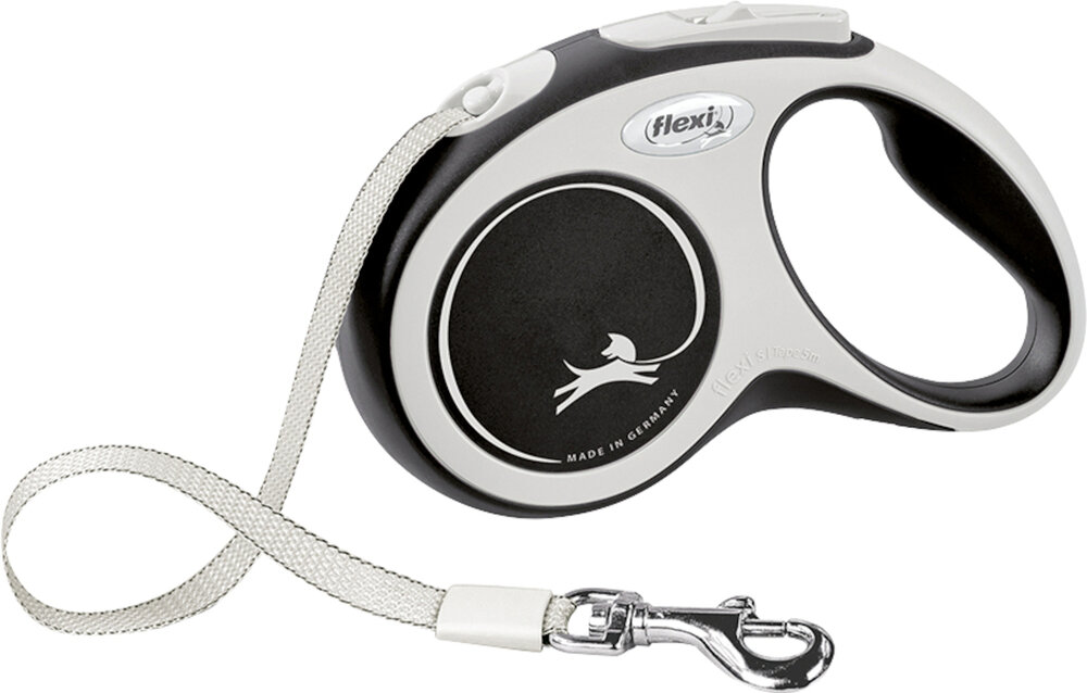Flexi Rollijn New Comfort Band Zwart