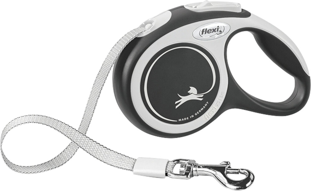 Flexi Rollijn New Comfort Band Zwart