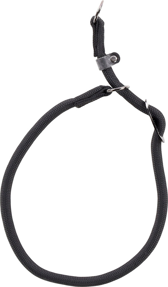 Anti-trek halsband Aiden Zwart