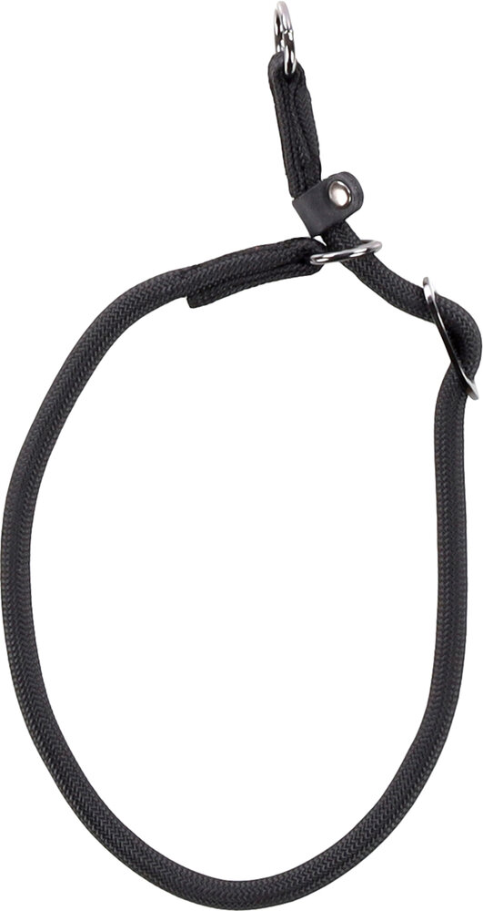 Anti-trek halsband Aiden Zwart