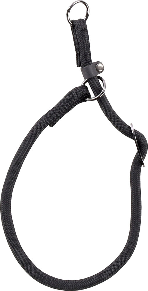 Anti-trek halsband Aiden Zwart