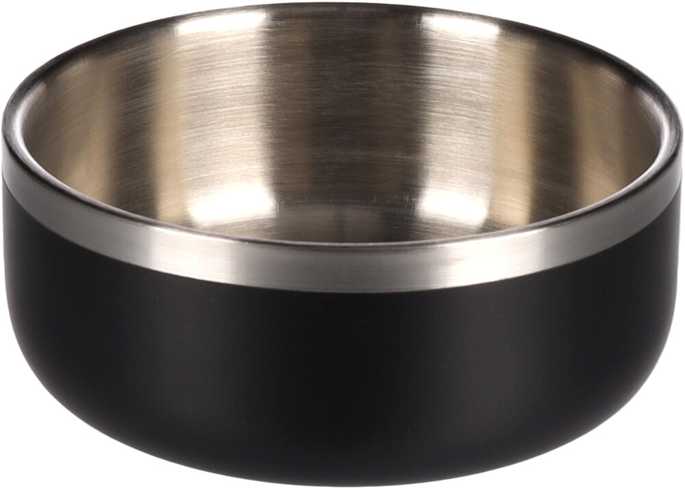 Eet- en drinkpot Lora Rond Zwart &amp; Zilver