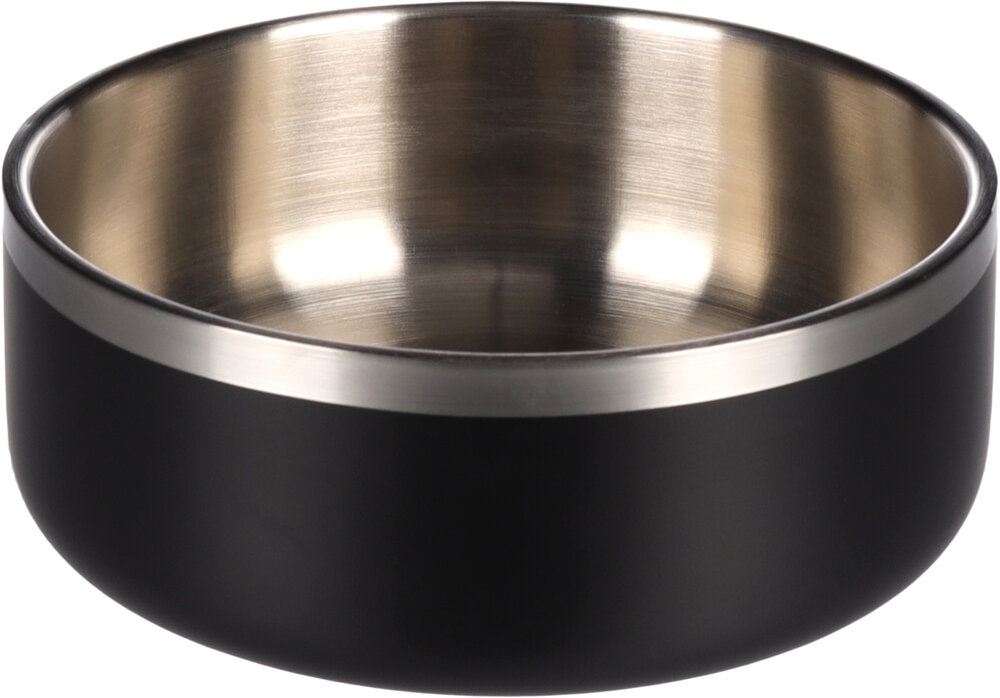 Eet- en drinkpot Lora Rond Zwart &amp; Zilver